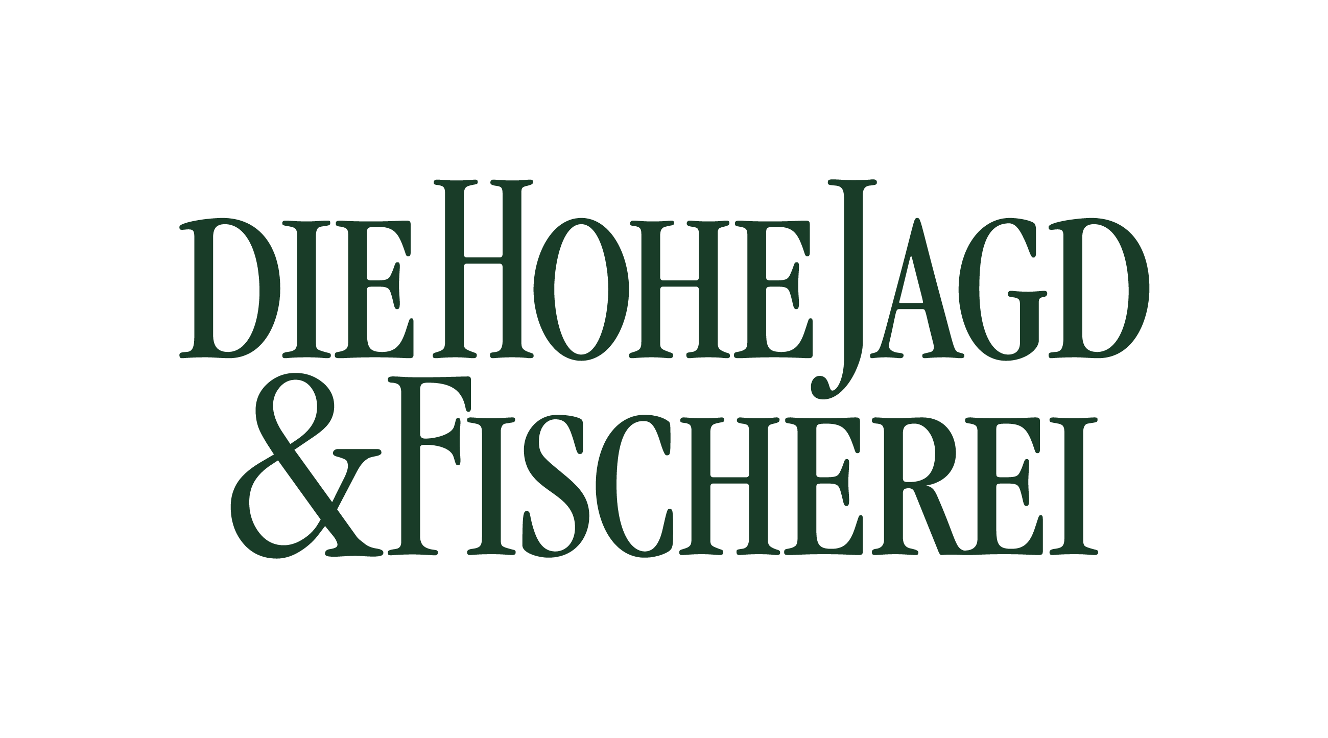 Hohe Jagd und Fischerei Logo